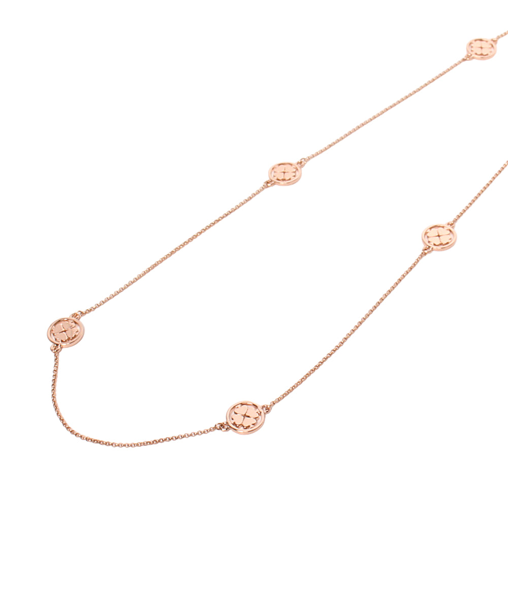 美品 Kate Spade ネックレス ピアス フラワーモチーフ リボンモチーフ 3点セット レディース ケイトスペード