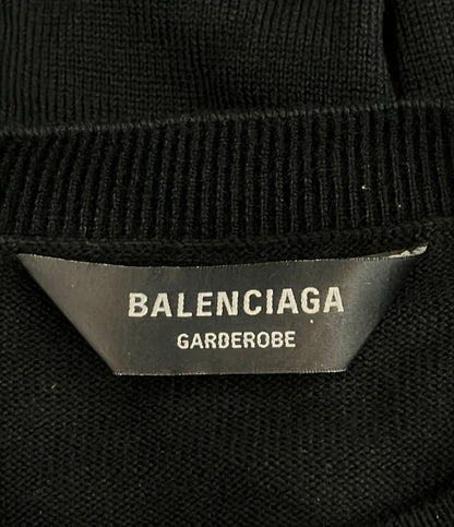 BALENCIAGA 長袖 クルーネック ニット 849963 T1756 メンズ SIZE S バレンシアガ