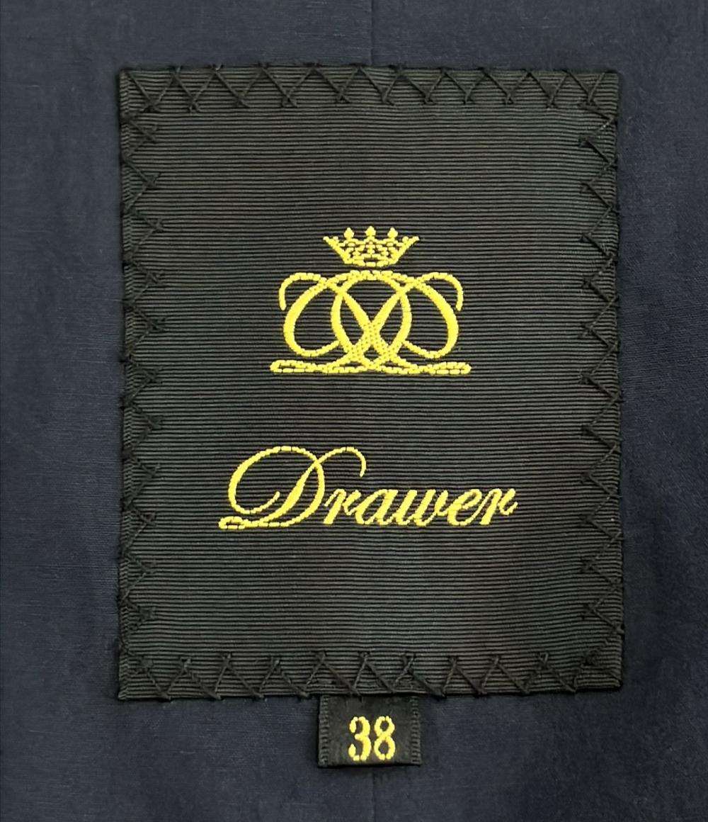 Drawer コットンムソウダブルカラーコート 6525-234-0821 レディース SIZE 38 (S) ドゥロワー