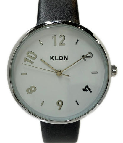 KLON jam 腕時計 クオーツ ホワイト レディース メンズ クローン ジャム