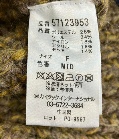 ヤヌーク ニット セーター レディース SIZE F (M) YANUK