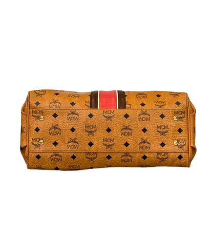 MCM ハンドバッグ ミニボストン ロゴ レディース エムシーエム