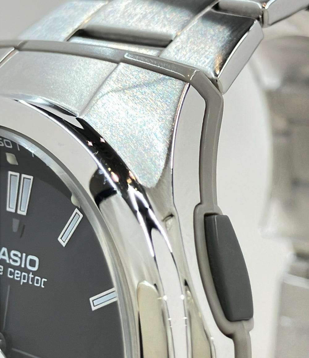 CASIO 腕時計 ソーラー ブラック WVA-M600 メンズ カシオ