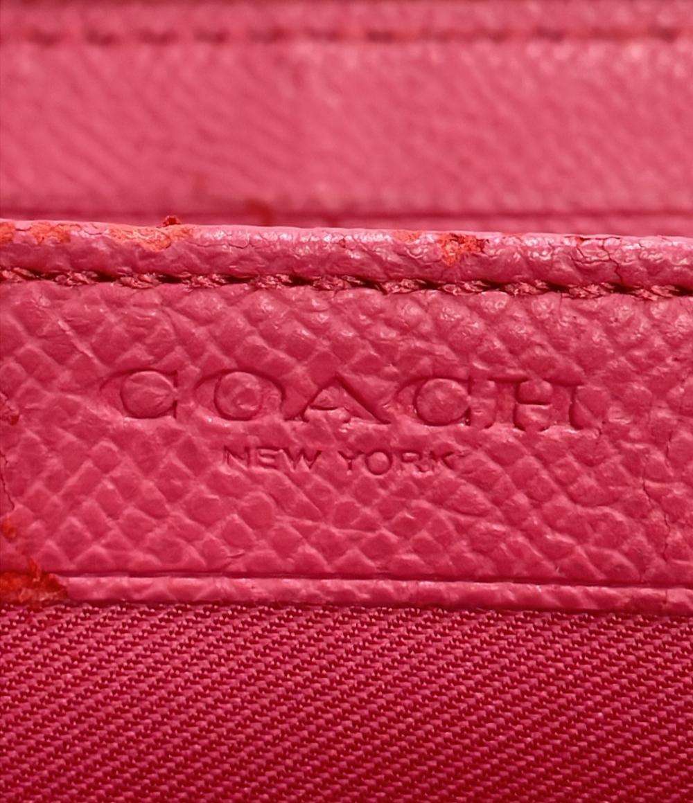 COACH ラウンドファスナー長財布 花柄 F53770 レディース コーチ
