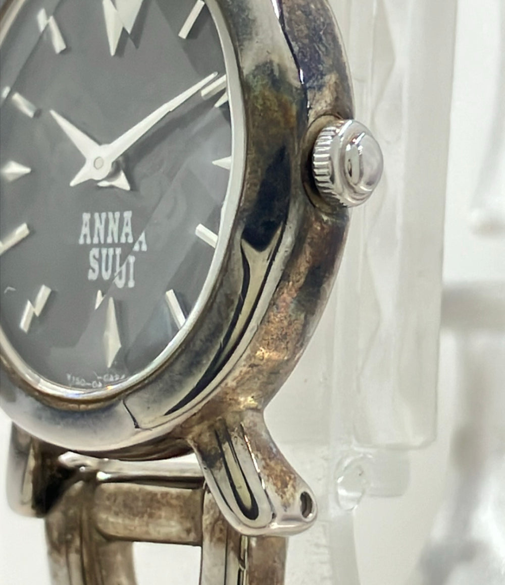 ANNA SUI 腕時計 クオーツ ブラック Y150-0AD0 レディース アナスイ