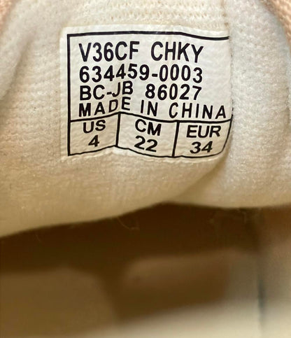 バンズ ローカットスニーカー V36CF CHKY レディース SIZE 22 (XS) VANS