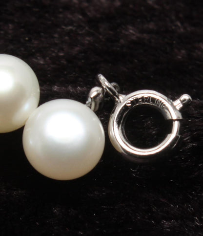 美品 ブレスレット SV925 ボタンパール 6mm レディース