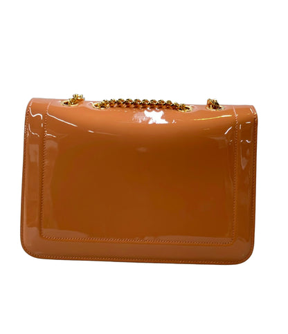 美品 Salvatore Ferragamo ショルダーバッグ 斜め掛け チェーン ヴァラ リボン AU21 G878 レディース サルヴァトーレフェラガモ