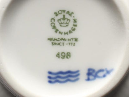 美品 Royal Copenhagen マグカップ 2点セット ペア ブルーコペンハーゲン ロイヤルコペンハーゲン