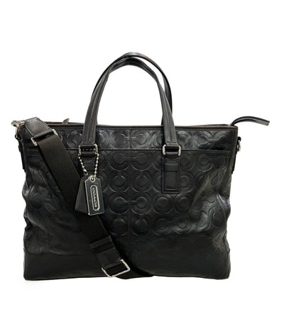 COACH トートバッグ ショルダーバッグ 2WAY 斜め掛け オプアート 70253 レディース コーチ