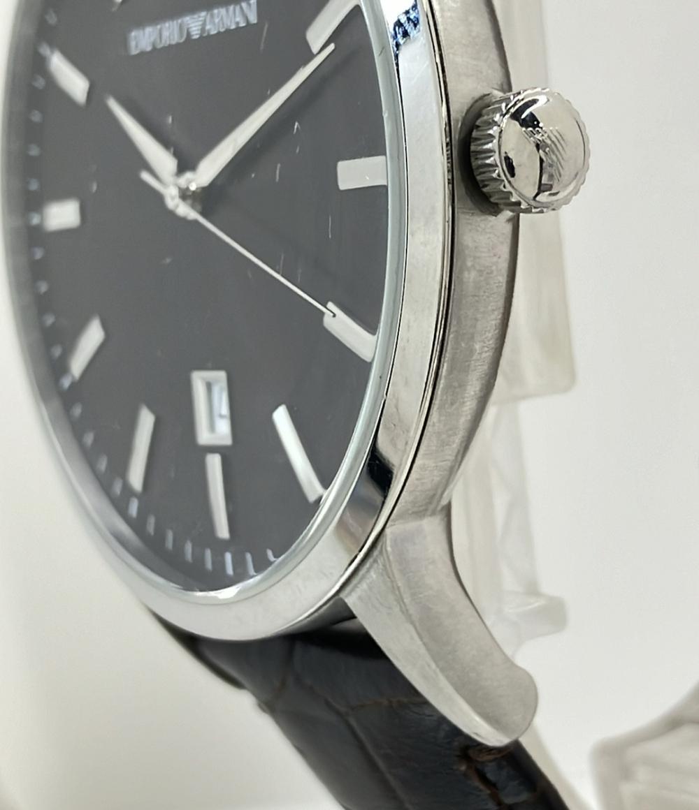 Emporio Armani 腕時計 クオーツ ブラウン AR-2413 メンズ エンポリオ・アルマーニ