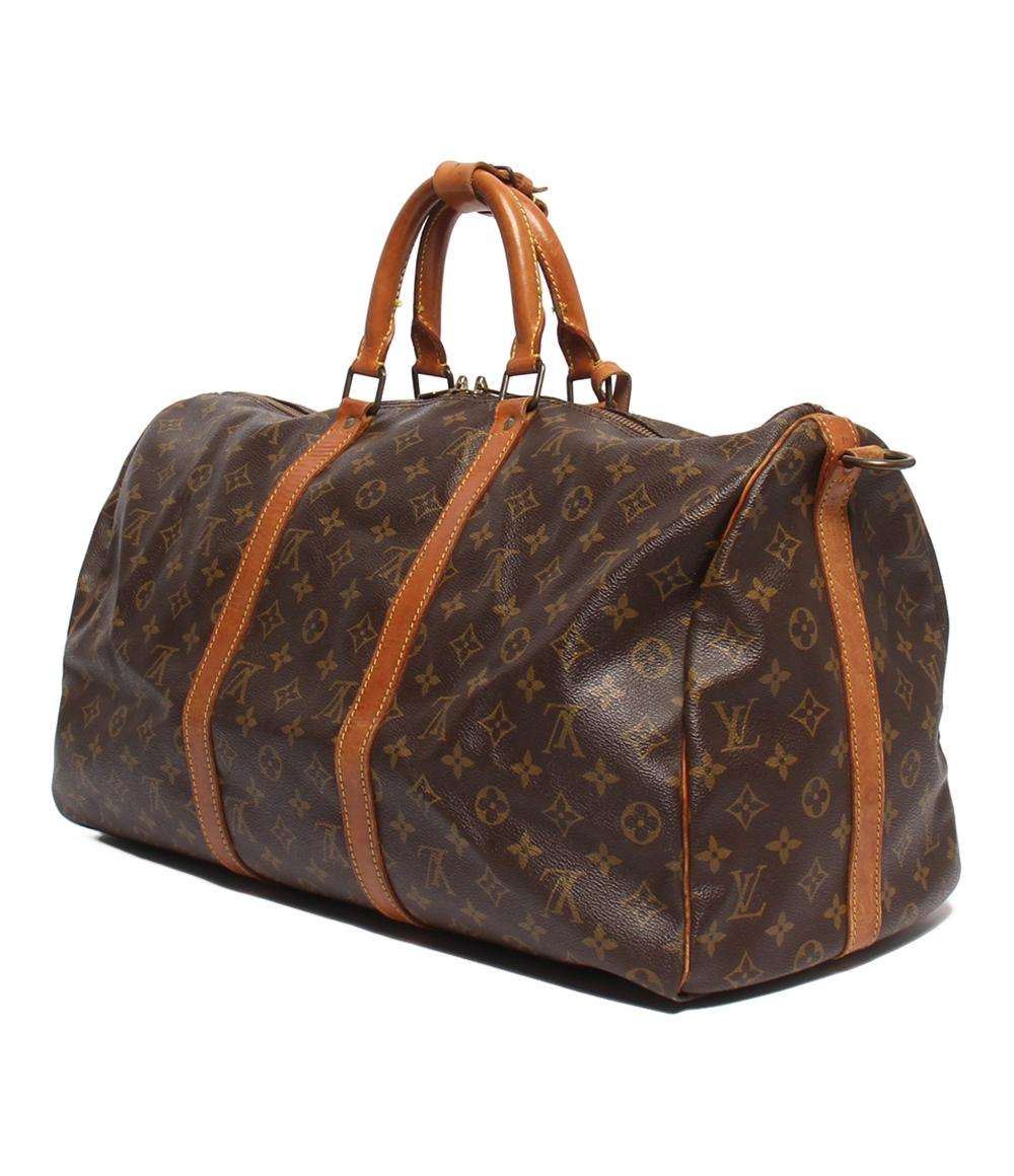 LOUIS VUITTON 2way ボストンバッグ ショルダーバッグ 斜め掛け モノグラム キーポル バンドリエール50 M41416 レディース メンズ ルイ・ヴィトン