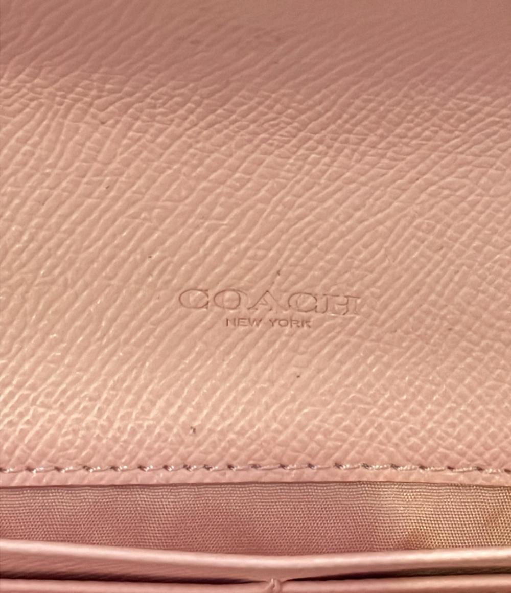 コーチ 二つ折り長財布 ポーチ付き F52601 レディース COACH