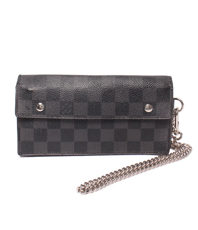 LOUIS VUITTON 長財布 ポルトフォイユ アコルディオン ダミエ グラフィット N60023 メンズ ルイ・ヴィトン