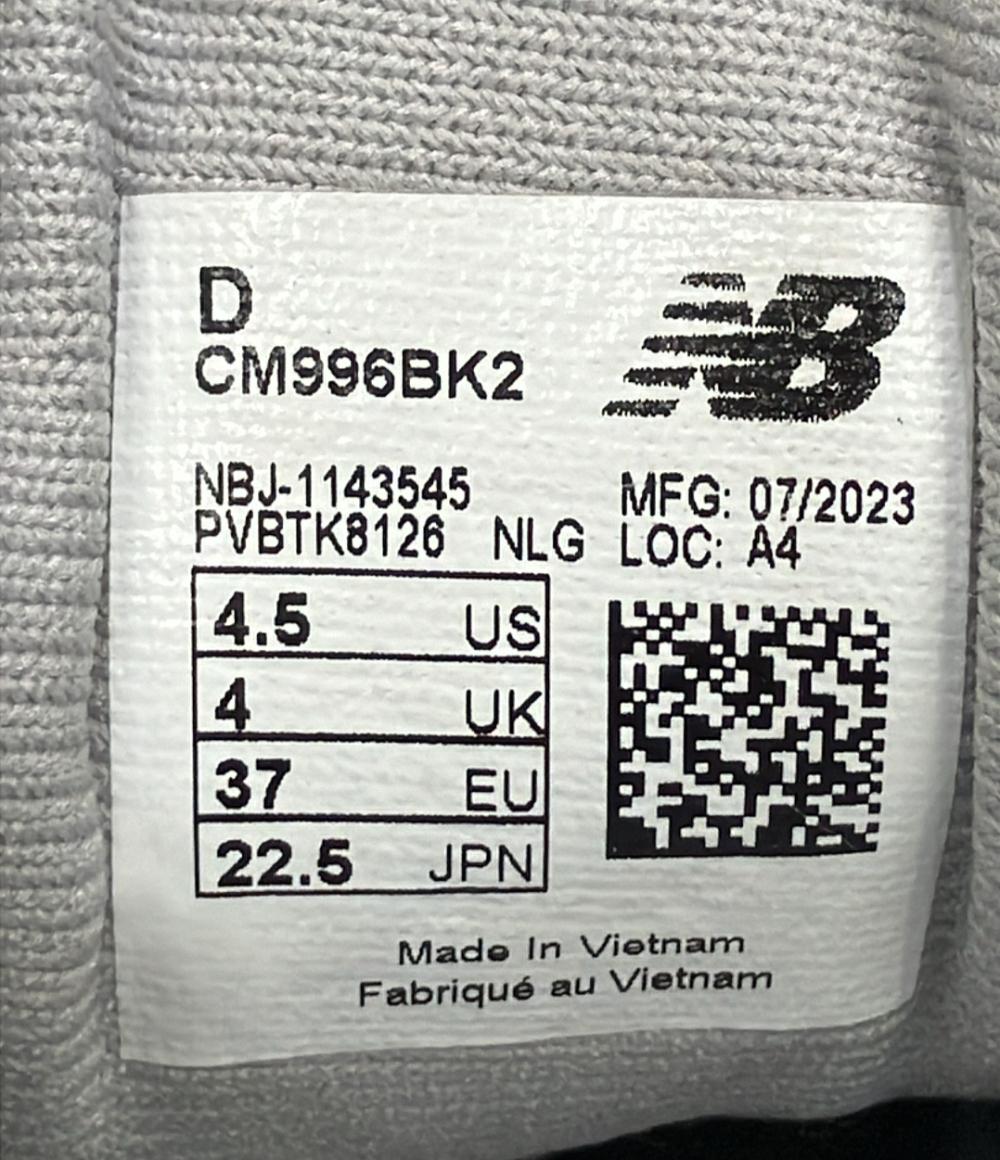 NEW BALANCE ローカットスニーカー DM996BK2 レディース SIZE 22.5 ニューバランス