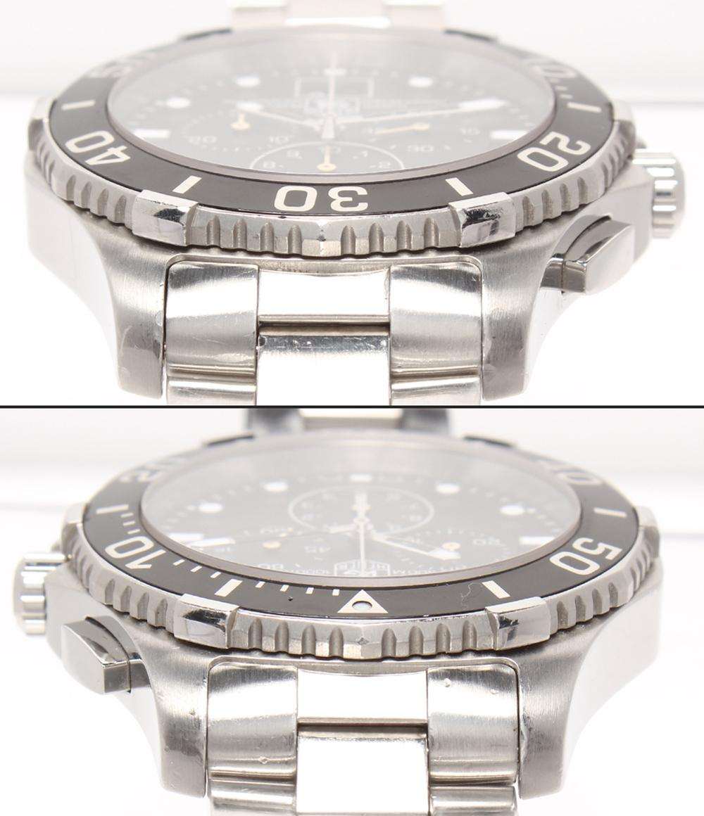 TAG HEUER 腕時計 アクアレーサー クオーツ ブラック CAN1010 メンズ タグホイヤー