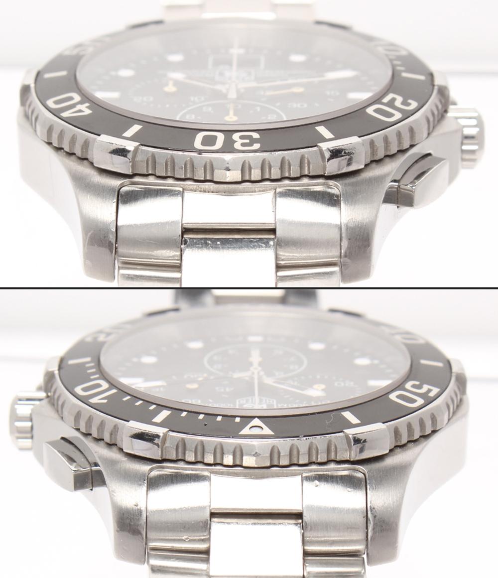 TAG HEUER 腕時計 アクアレーサー クオーツ ブラック CAN1010 メンズ タグホイヤー