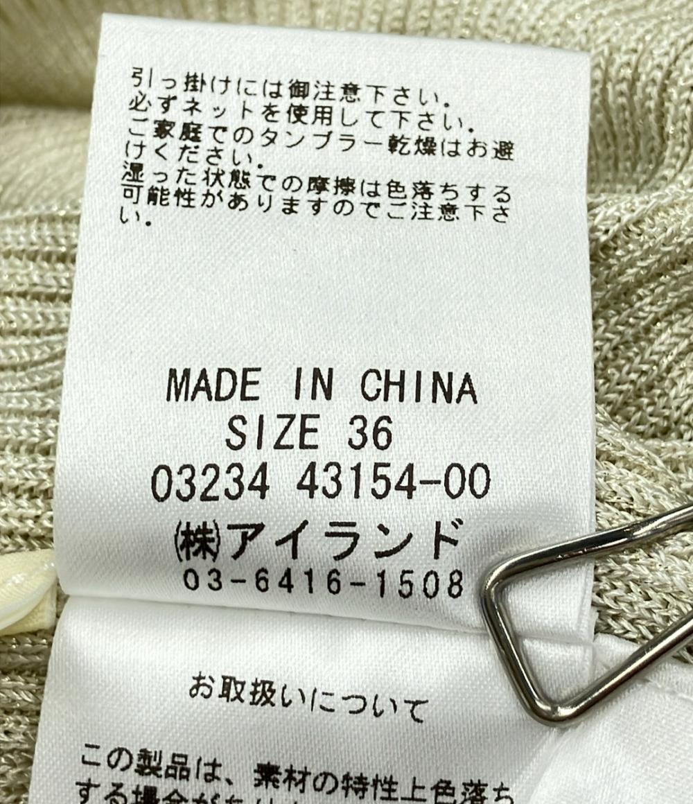 美品 ダイアグラム ハイゲージラメニット レディース SIZE 36 (XS) Diagram