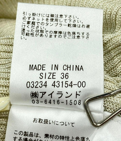 美品 ダイアグラム ハイゲージラメニット レディース SIZE 36 (XS) Diagram