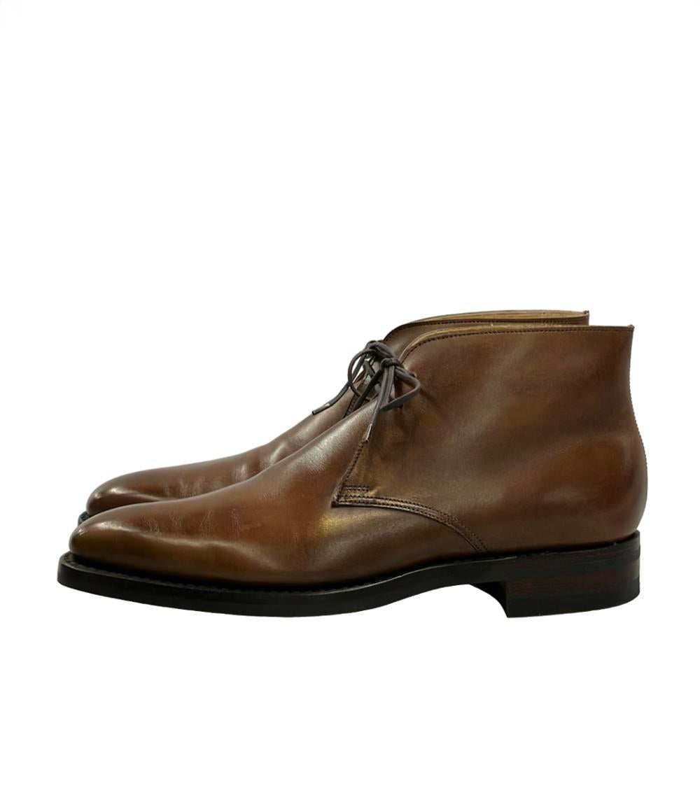 美品 CROCKETT&JONES デザートブーツ ショートブーツ TETBURY 5072-1095-26 メンズ SIZE 6 (24.5cm) クロケットアンドジョーンズ