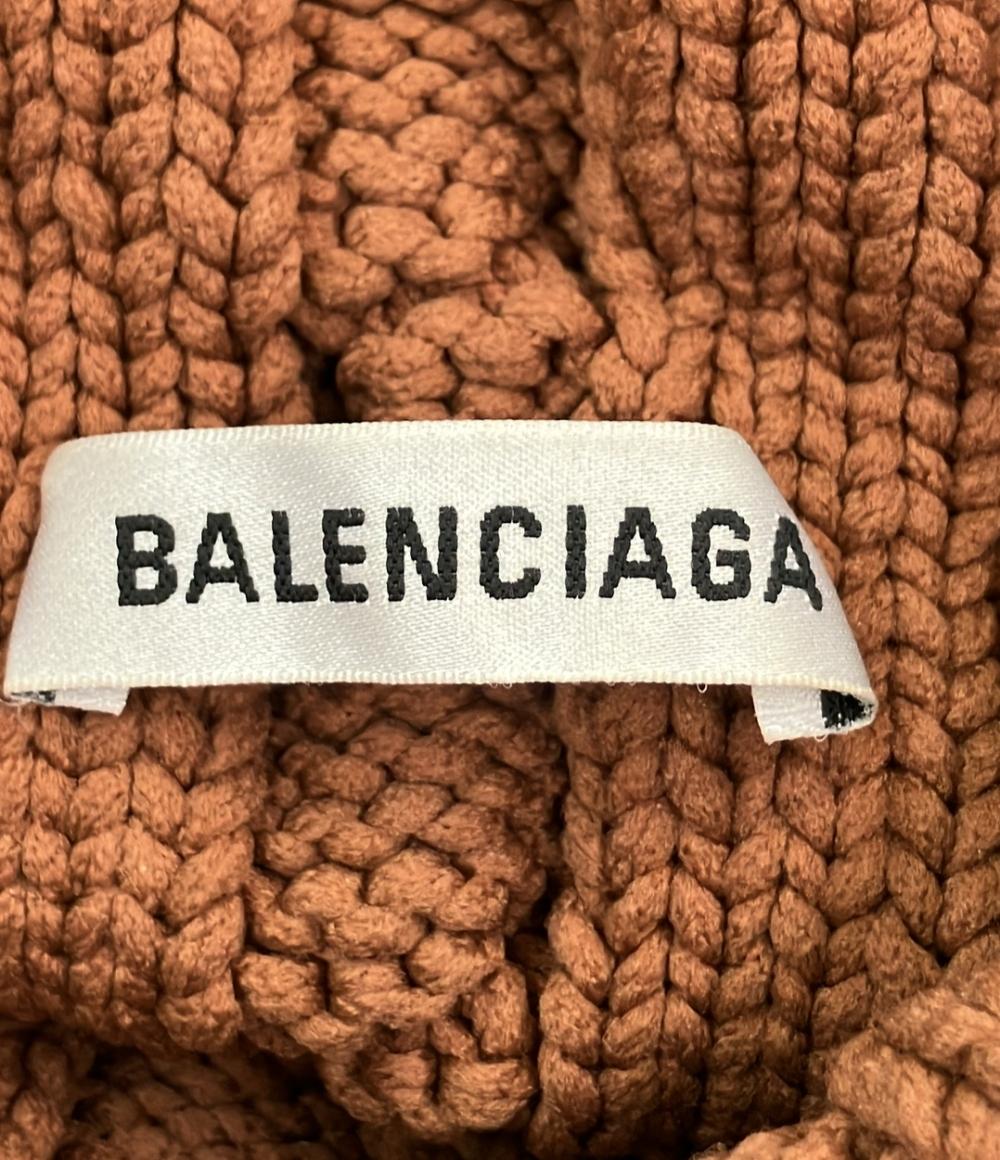 バレンシアガ 長袖ニット ケーブルニット タートルネック レディース SIZE XS BALENCIAGA