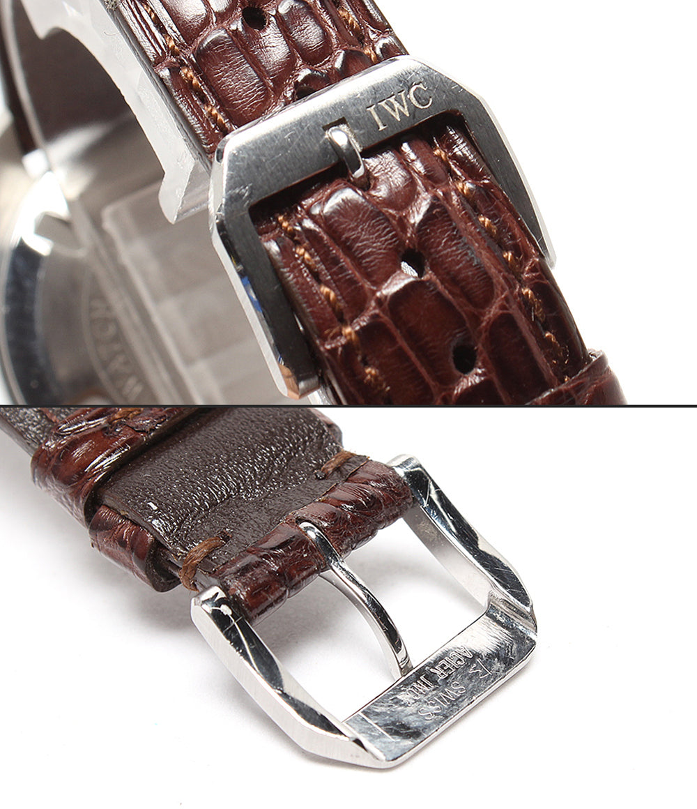 IWC SCHAFFHAUSEN 腕時計 パイロットウォッチ ミッドサイズ 自動巻き ブラック IW325604 メンズ アイダブリューシー シャフハウゼン