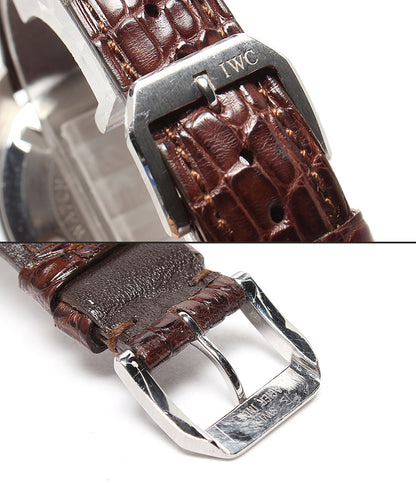IWC SCHAFFHAUSEN 腕時計 パイロットウォッチ ミッドサイズ 自動巻き ブラック IW325604 メンズ アイダブリューシー シャフハウゼン
