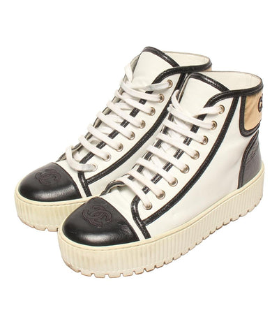 シャネル ハイカットスニーカー G38091 レディース SIZE 37 (L) CHANEL