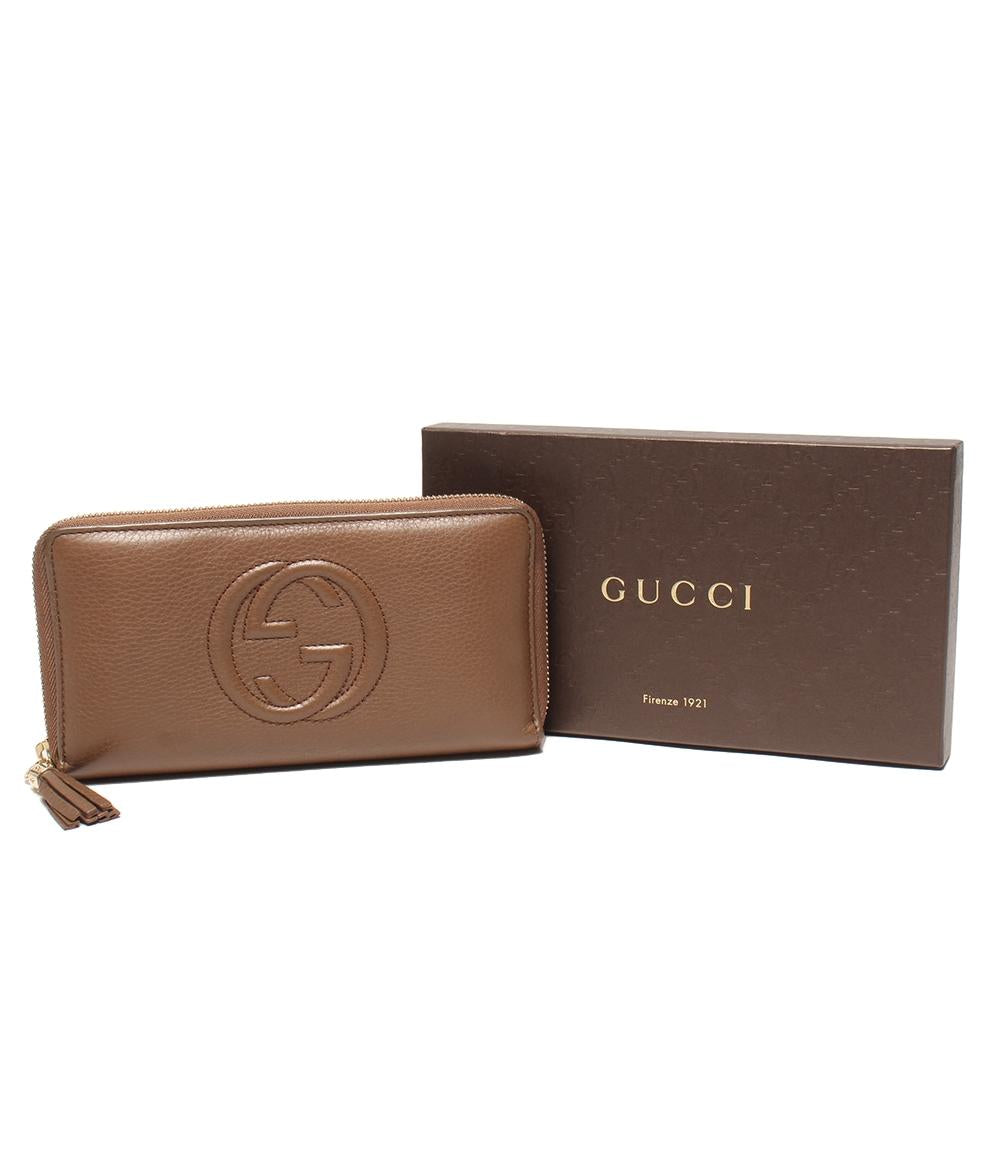 GUCCI ラウンドファスナー長財布 ソーホー 308004 0959 レディース