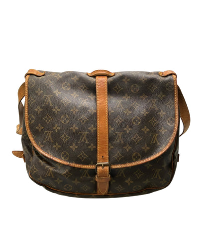LOUIS VUITTON ショルダーバッグ 斜め掛け ソミュール35 モノグラム M42254 レディース ルイ・ヴィトン