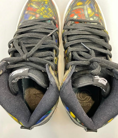 NIKE ハイカットスニーカー × Cncpts DUNK HIGH PREMIUM SB 313171-606 メンズ SIZE 25.0 (S) ナイキ