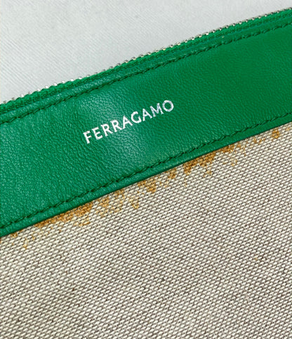 FERRAGAMO ハンドバッグ スタジオボックス ラフィアバッグ ガンチーニ レディース フェラガモ