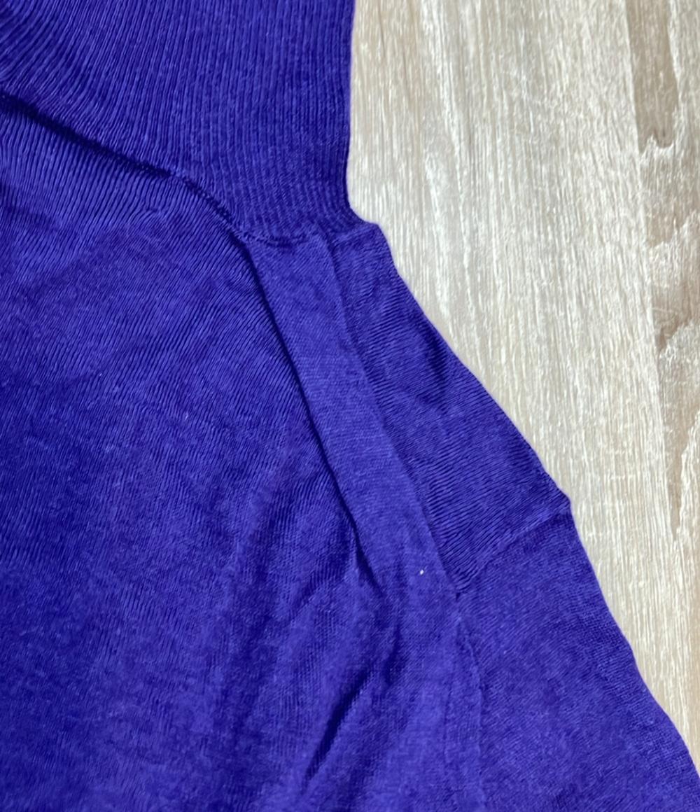 Drawer 長袖ニット 18G カシミヤシルクリブタートルニット 6513-106  