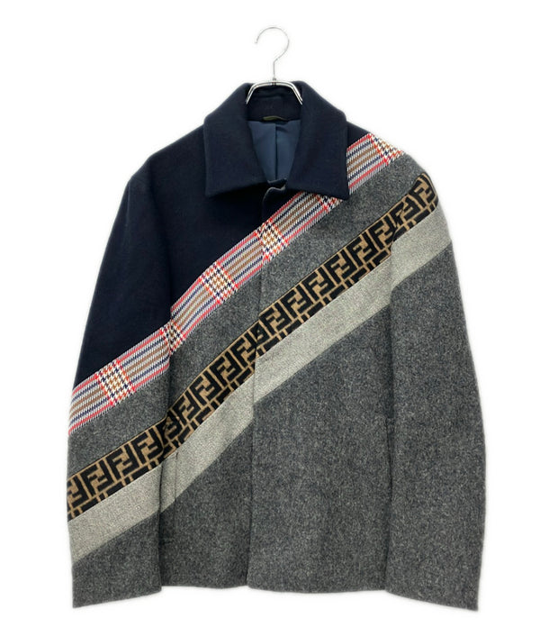 FENDI ウール コート FW0500 A4JL メンズ SIZE 44 (S) フェンディ