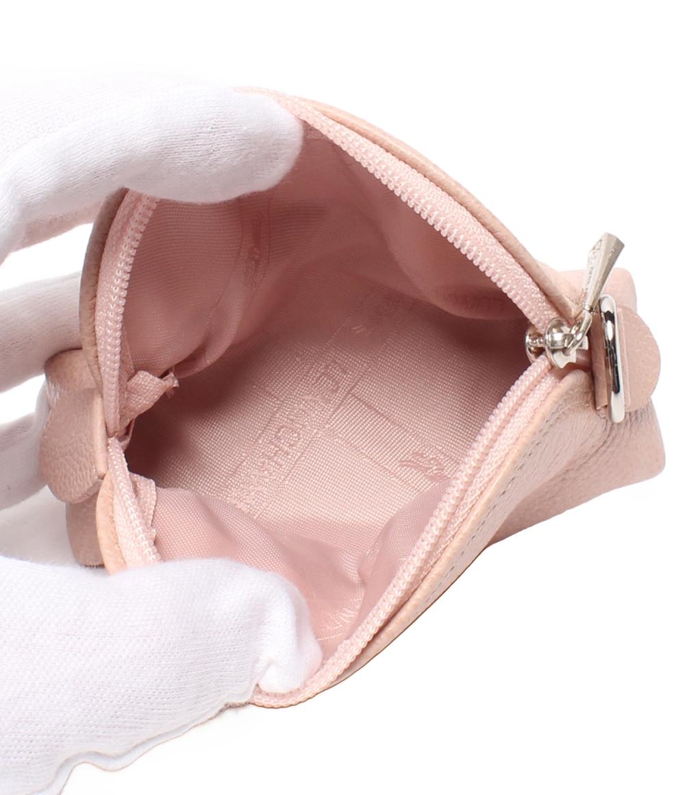 美品 Longchamp コインケース ル・フローネ レディース ロンシャン