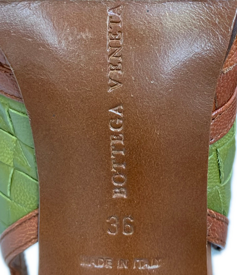 BOTTEGA VENETA スリングバックサンダル レディース SIZE 36 (23cm) ボッテガ・ヴェネタ