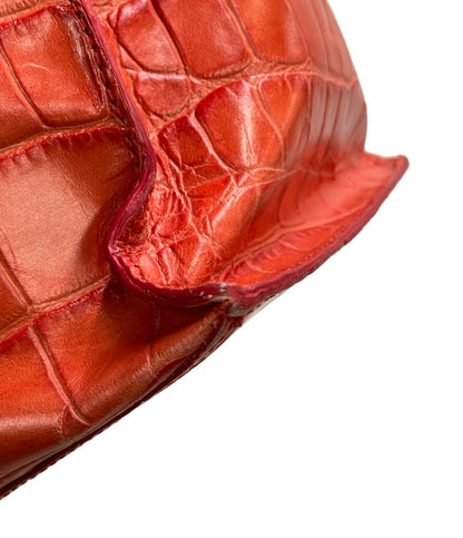 Furla ハンドバッグ クロコ型押し レディース フルラ