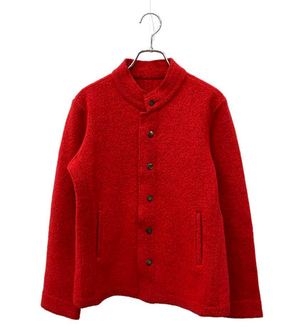 HaaT ISSEY MIYAKE 圧縮ウールスタンドカラージャケット レディース SIZE 2 ハート イッセイミヤケ