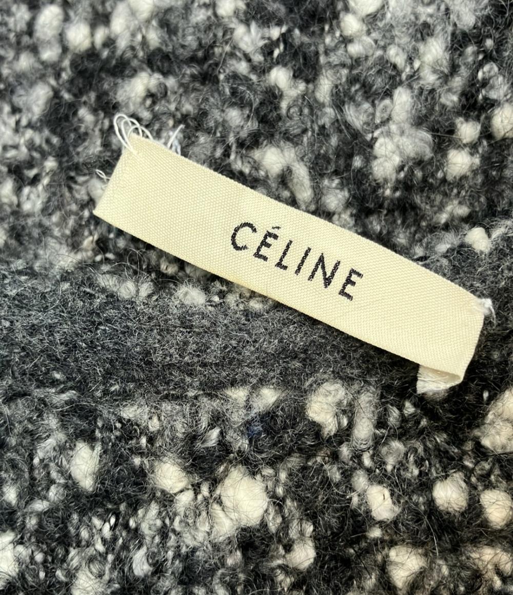 セリーヌ ウールジャケット 変形アシンメトリー 20X96･5797 レディース SIZE 38 (M) CELINE