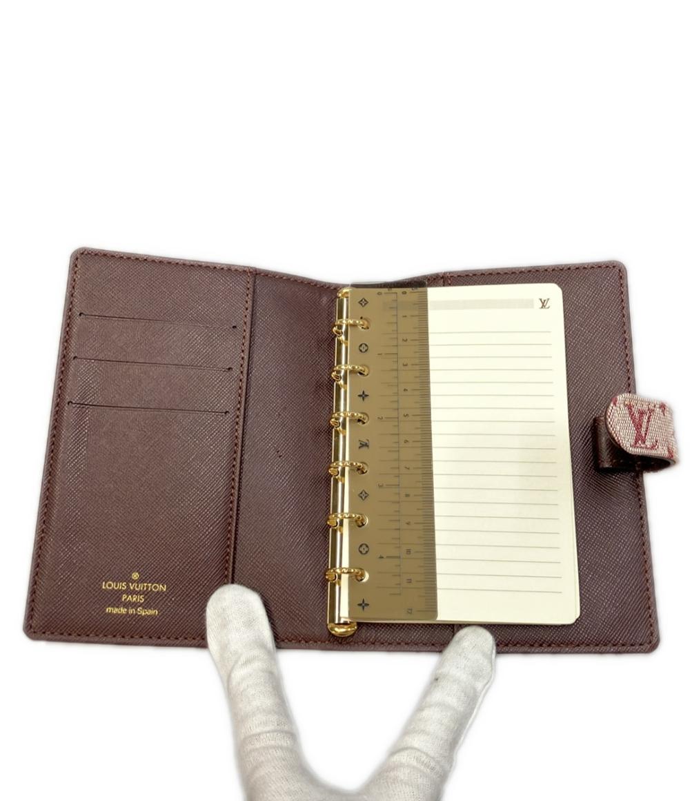 美品 LOUIS VUITTON 手帳カバー アジェンダPM モノグラムミニ R20912