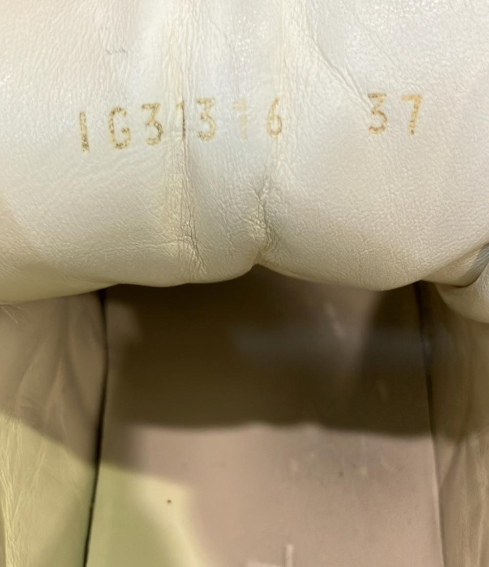 CHANEL ミドルカット レザー スニーカー ココマーク IG31316 レディース SIZE 37 (L) シャネル