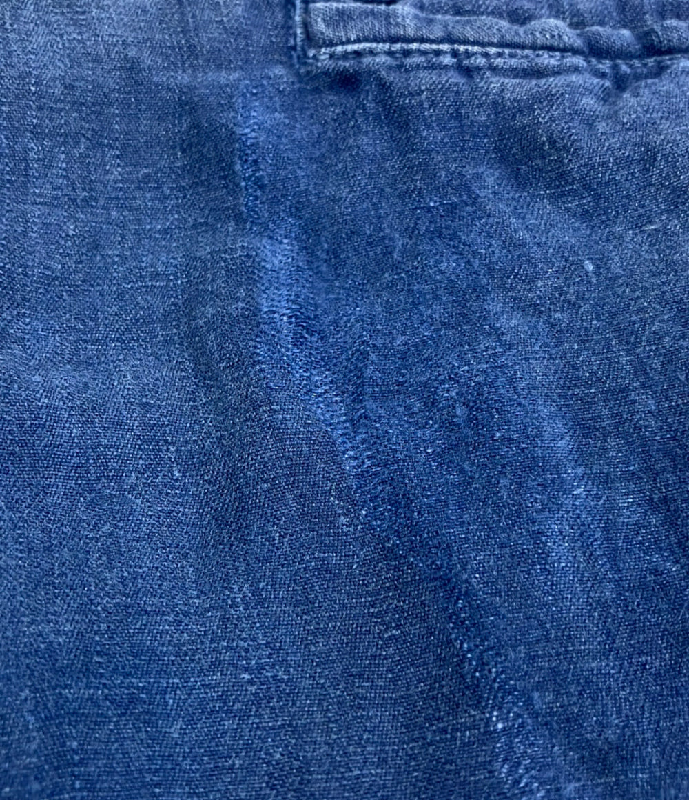 PORTER CLASSIC ハーフパンツ ボタンフライ メンズ SIZE M ポータークラシック