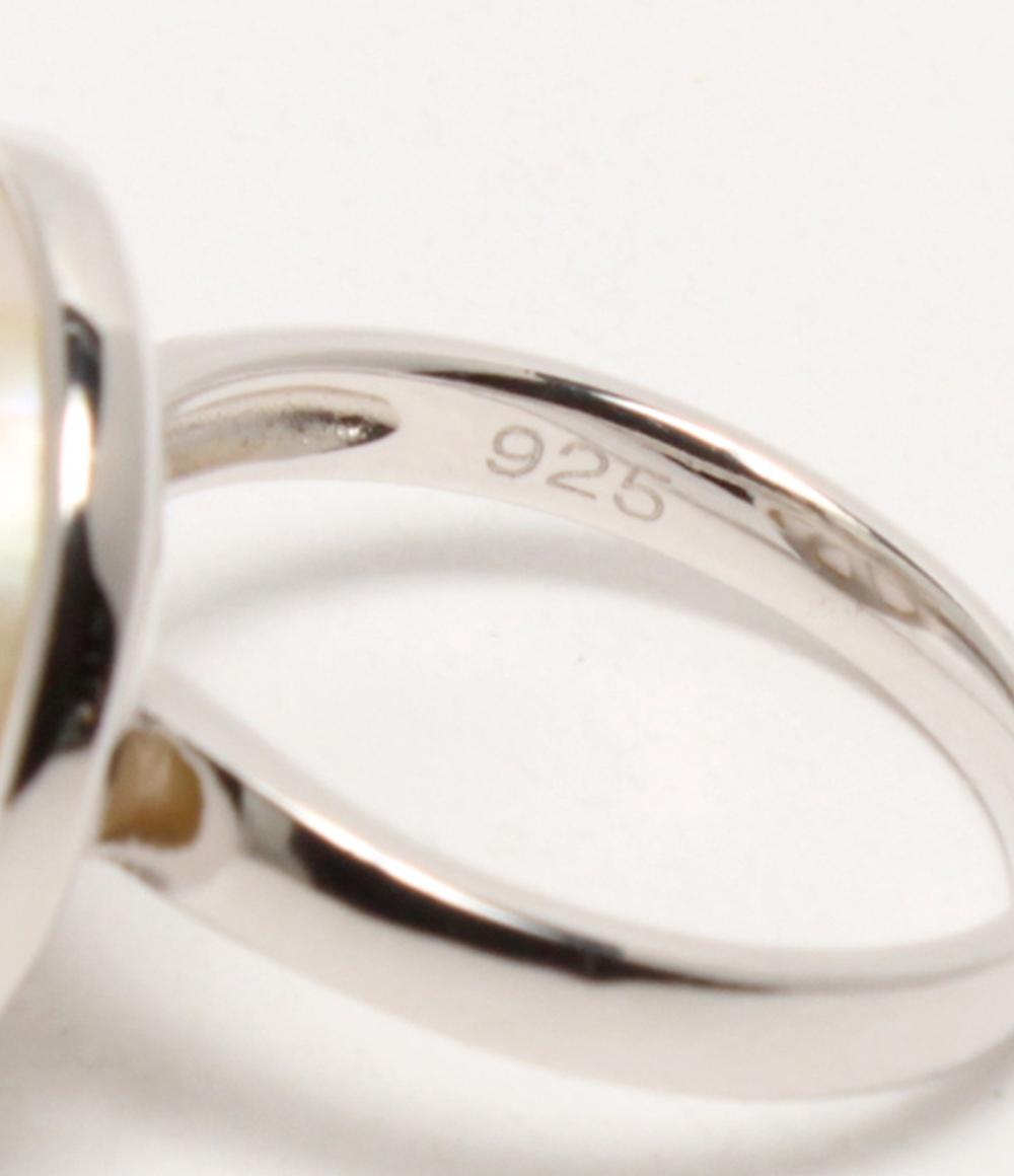 美品 リング 指輪 SV925 マベパール 15mm レディース SIZE 13号