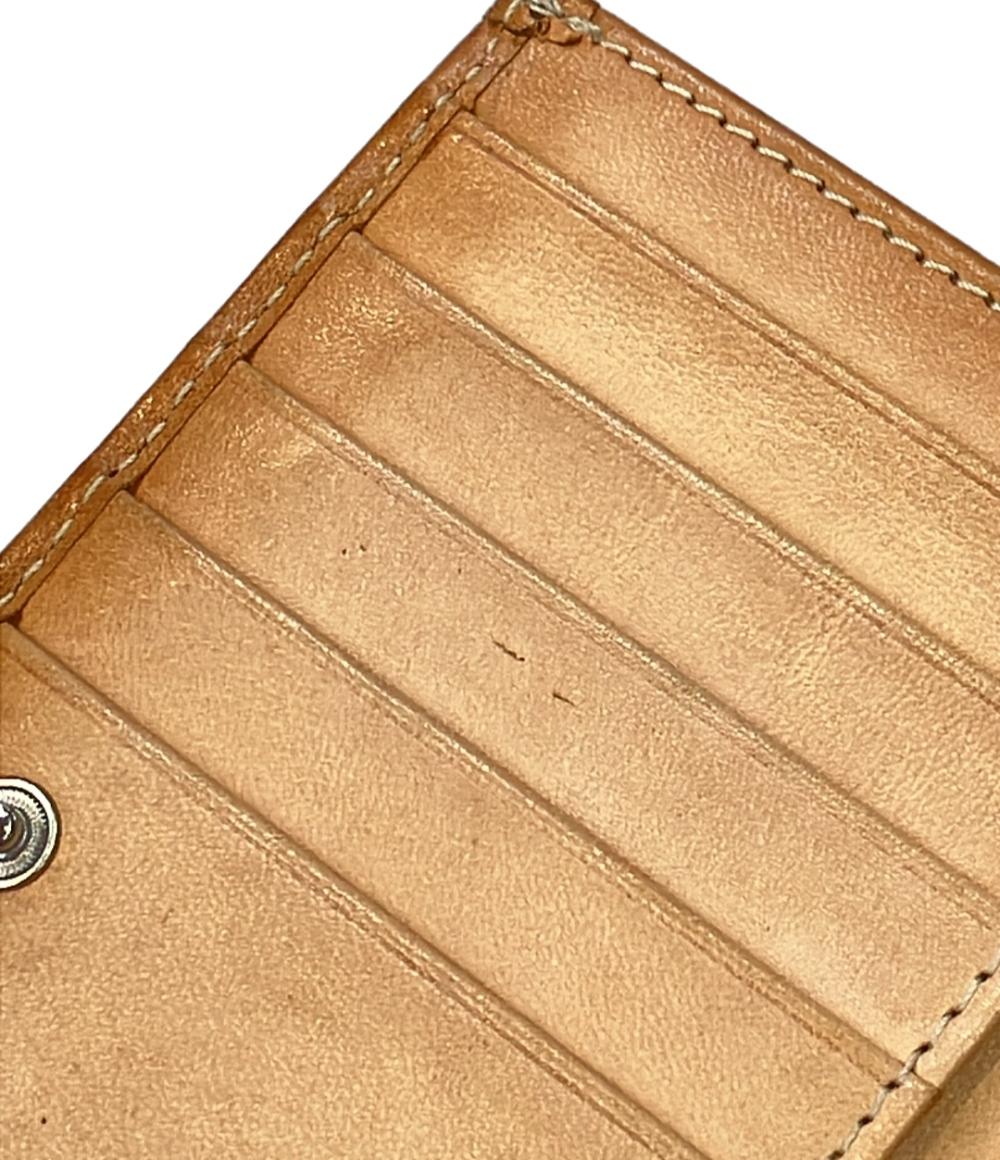 最終値下げ！訳あり新品 COACH 二つ折り財布 ベージュ系 COACH コーチ折り財布ベージュ二つ折り財布