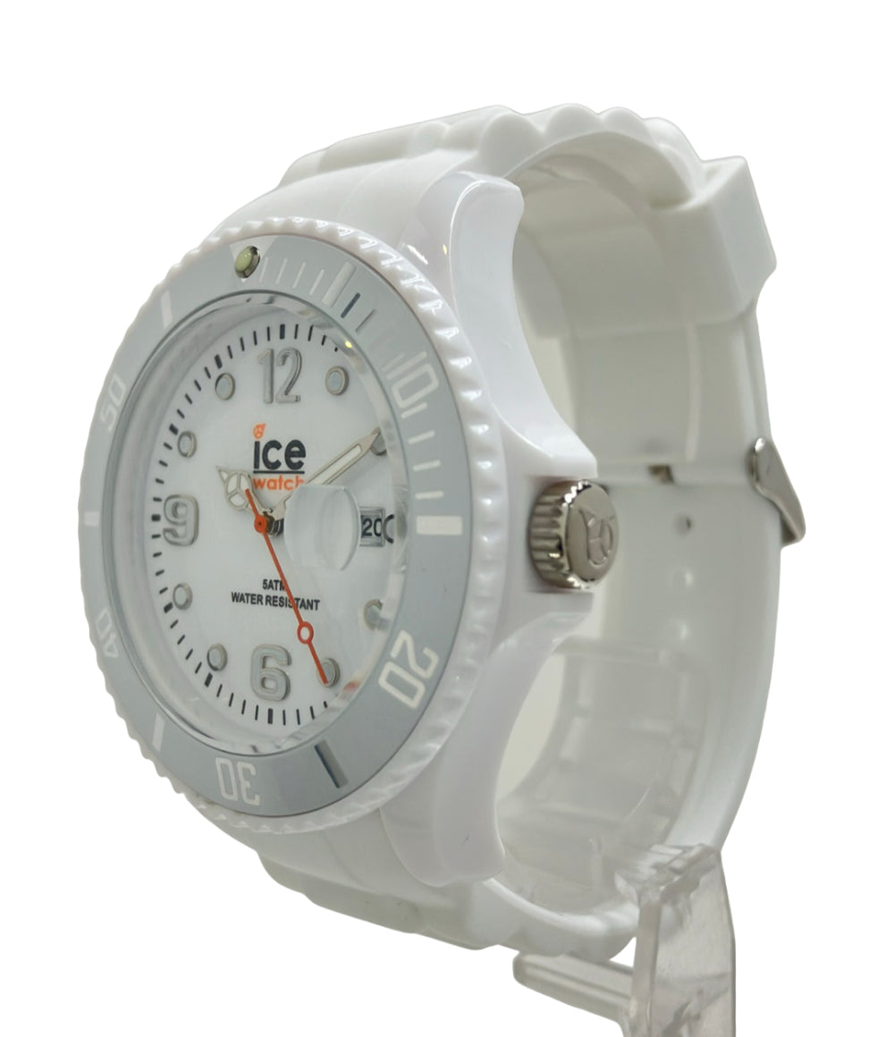 ice watch 腕時計 クオーツ ホワイト メンズ アイスウォッチ