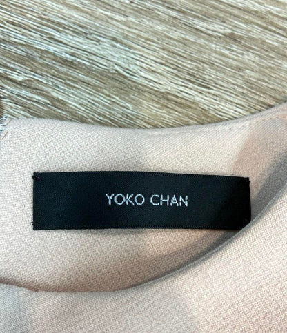 YOKO CHAN 長袖ブラウス パール ペプラム ペプラムロングスリーブパールブラウス YCB-522-290 レディース SIZE 40 (M) ヨーコチャン