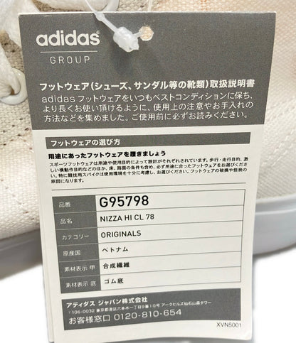 adidas ハイカットスニーカー ニッツァ ハイ クラシック 78 G95798 メンズ SIZE 25.0 アディダス