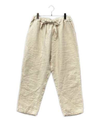 PORTER CLASSIC リネン イージーパンツ メンズ SIZE L ポータークラシック