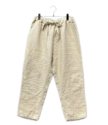 PORTER CLASSIC リネン イージーパンツ メンズ SIZE L ポータークラシック