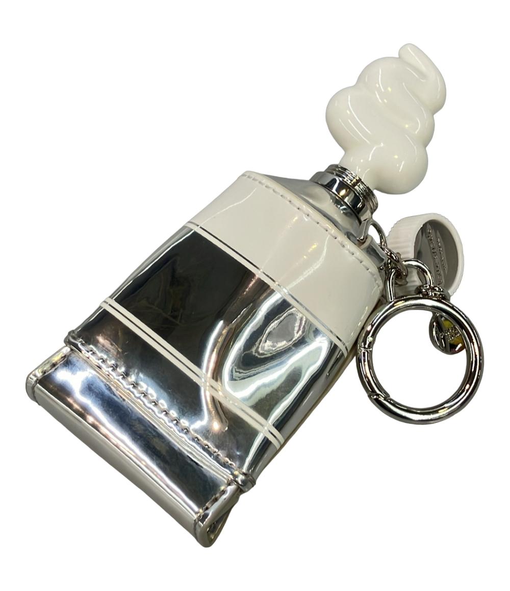 kate spade スクイーズ シャイニー メタリック ペイント チューブ キー フォブ バックチャーム レディース ケイトスペード